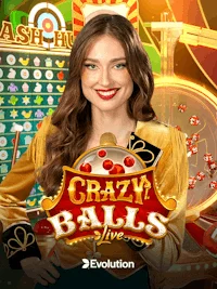 Crazy Balls live dealer at Pistolo Casino